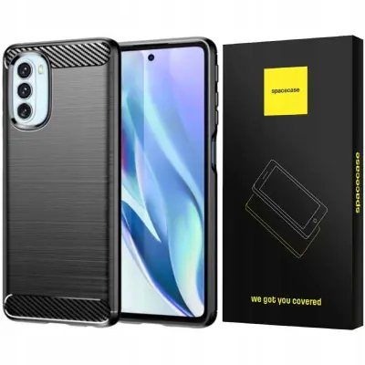 SPACECASE OVITEK ZA MOTOROLA MOTO G51 5G BLACK CARBON