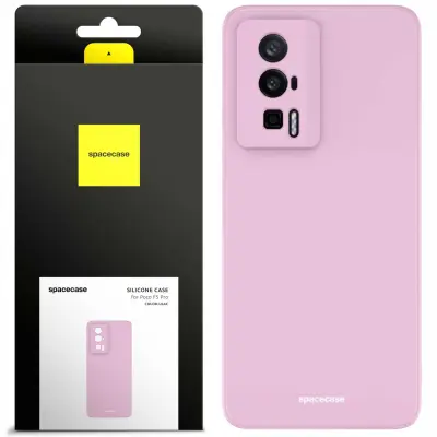 SPACECASE ZAŠČITNI SILIKONSKI OVITEK ZA POCO F5 PRO LILAC