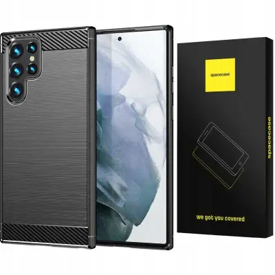 OVITEK SPACECASE CASE ZA SAMSUNG GALAXY S22 ULTRA BLACK CARBON