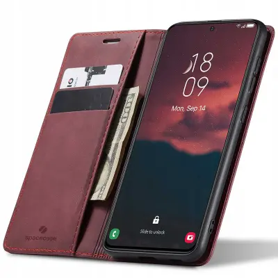 OVITEK SPACECASE WALLET GALAXY S23 ZA TELEFON SAMSUNG RDEČ