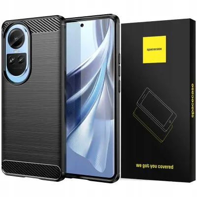 SPACECASE CARBON OVITEK ZA OPPO RENO 10/10 PRO 5G ČRN