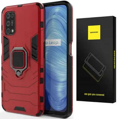 ETUI SPACECASE ZA REALME 7 5G X-RING RDEČ