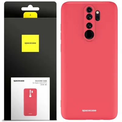 SILIKONSKI OVITEK SPACECASE ZA XIAOMI REDMI NOTE 8 PRO RDEČ