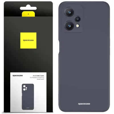 SILIKONSKI OVITEK SPACECASE ZA REALME 9 PRO 9 5G ČRN