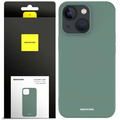 SILIKONSKI OVITEK SPACECASE ZA IPHONE 13 MINI ZELEN