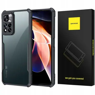 OVITEK SPACECASE ZA XIAOMI REDMI NOTE 11 PRO+ ČRN