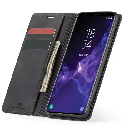 OVITEK SPACECASE WALLET ZA SAMSUNG GALAXY S9+ ČRN OVITEK