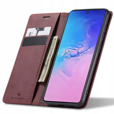 SPACECASE OVITEK DENARNICA ZA SAMSUNG GALAXY S10 LITE RDEČA