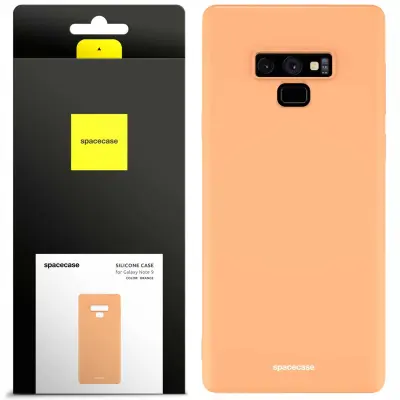 SILIKONSKI OVITEK SPACECASE ZA SAMSUNG GALAXY NOTE 9 ORANŽEN