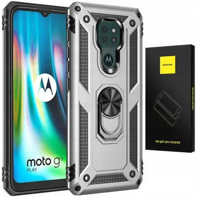 OVITEK SPACECASE ZA MOTOROLA G9 PLAY E7 PLUS SREBRN