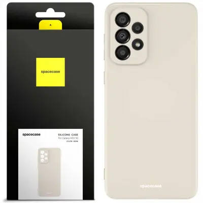 SILIKONSKI OVITEK SPACECASE ZA SAMSUNG GALAXY A33 5G BONE