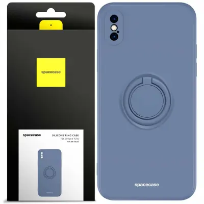 SPACECASE SILIKONSKI OVITEK RING ZA IPHONE X XS OVITEK MODER