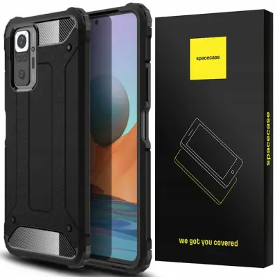 SPACECASE OVITEK X-ARMOR OVITEK ZA XIAOMI REDMI NOTE 10 PRO ČRN