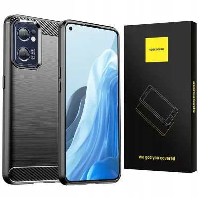 SPACECASE OVITEK CARBON COVER ZA OPPO RENO 7 5G ČRN