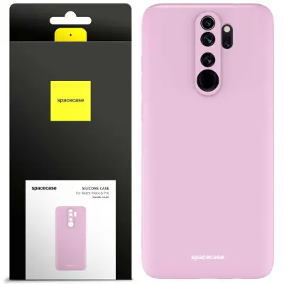 SILIKONSKI OVITEK SPACECASE ZA XIAOMI REDMI NOTE 8 PRO LILAC