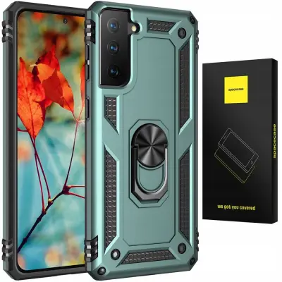 OVITEK SPACECASE CASE ZA SAMSUNG GALAXY S21 RING NX GREEN