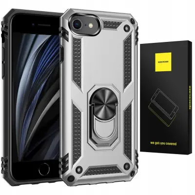 SPACECASE OVITEK RING NX OVITEK ZA IPHONE 6 7 8 SE SREBRN