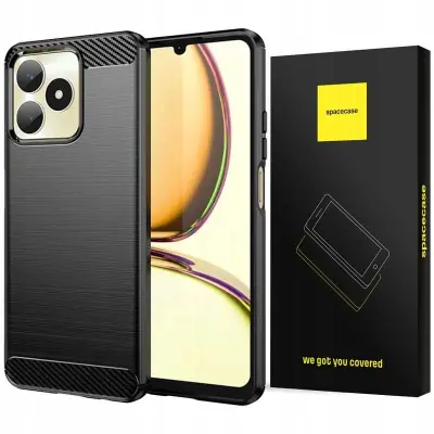 OVITEK SPACECASE ZA TELEFON REALME C51 C53 BLACK CARBON