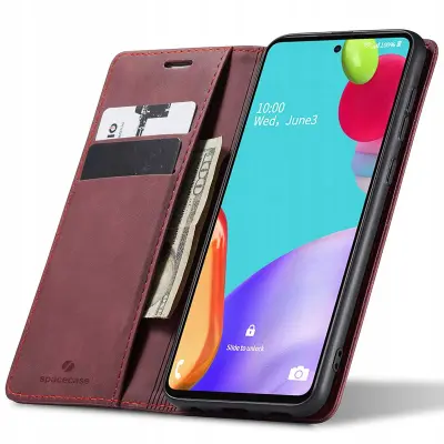 OVITEK SPACECASE WALLET ZA TELEFON GALAXY A52 5G RDEČ