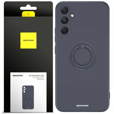 SPACECASE SILIKONSKI OVITEK OBROČ ZA TELEFON SAMSUNG GALAXY A54 5G ČRN