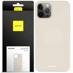 SILIKONSKI OVITEK SPACECASE ZA IPHONE 13 PRO MAX ZAŠČITA KOST