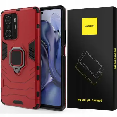 SPACECASE OVITEK ZA XIAOMI 11T 11T PRO RED SC X-RING