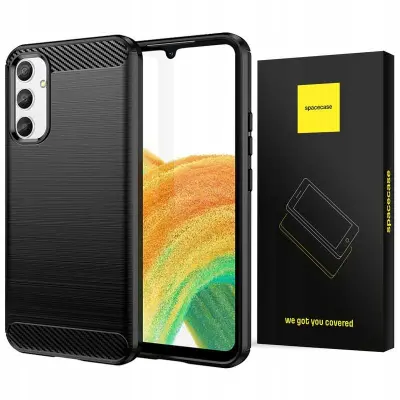 SPACECASE OVITEK CARBON COVER ZA SAMSUNG GALAXY A34 5G ČRN