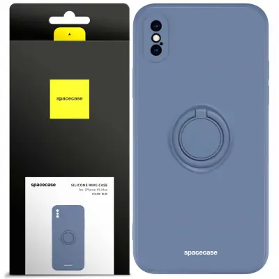 SPACECASE SILIKONSKI OVITEK OBROČ ZA IPHONE XS MAX MODER ZAŠČITNI
