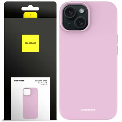 SILIKONSKI OVITEK SPACECASE ZA IPHONE 15 LILAC OVITEK