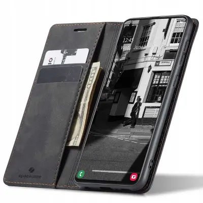 SPACECASE OVITEK DENARNICA ZA SAMSUNG GALAXY A51 ČRN