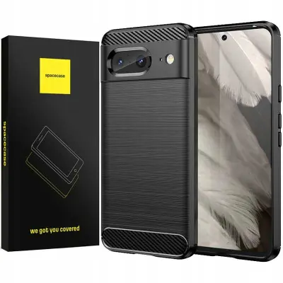 SPACECASE OVITEK CARBON COVER ZA GOOGLE PIXEL 8 ČRN