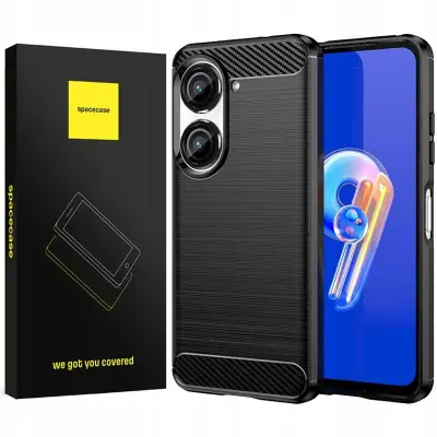 SPACECASE OVITEK CARBON COVER ZA ASUS ZENFONE 9 10 ČRN