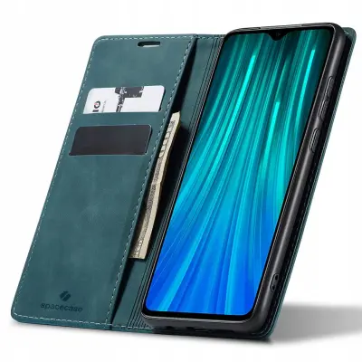 SPACECASE OVITEK DENARNICA ZA XIAOMI REDMI NOTE 8 PRO BLUE COVER