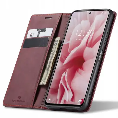 SPACECASE OVITEK DENARNICA REDMI NOTE 11 PRO 5G RDEČ OVITEK ZA TELEFON