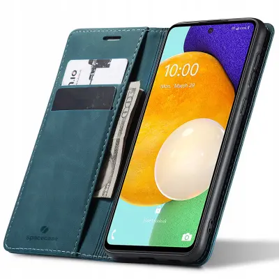 OVITEK SPACECASE WALLET GALAXY A53 ZA TELEFON SAMSUNG MODRA