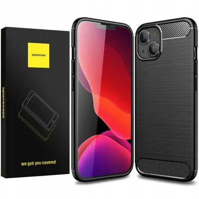 OVITEK SPACECASE ZA IPHONE 14 PLUS CARBON ČRNO