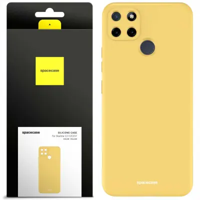 SILIKONSKI OVITEK SPACECASE ZA REALME C21Y C25Y RUMEN