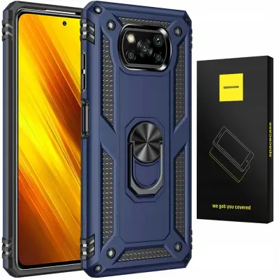 SPACECASE OVITEK ZA POCO X3 NFC/PRO RING NX BLUE