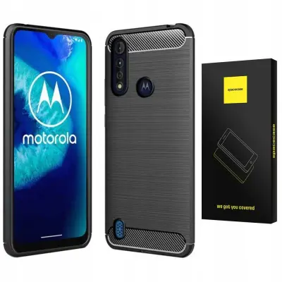 SPACECASE OVITEK ZA MOTOROLA MOTO E7 POWER BLACK CARBON