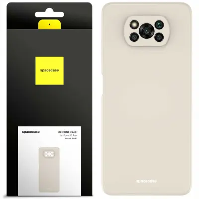 SILIKONSKI OVITEK SPACECASE ZA POCO X3 PRO NFC BONE