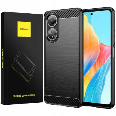 SPACECASE OVITEK CARBON COVER ZA OPPO A58 4G ČRN ZAŠČITNI