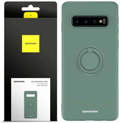 SPACECASE OVITEK SILIKONSKI OBROČ ZA SAMSUNG GALAXY S10 ZELEN