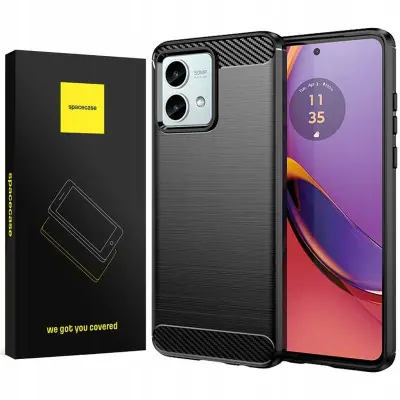 SPACECASE CASE CARBON COVER ZA MOTOROLA G84 ČRN