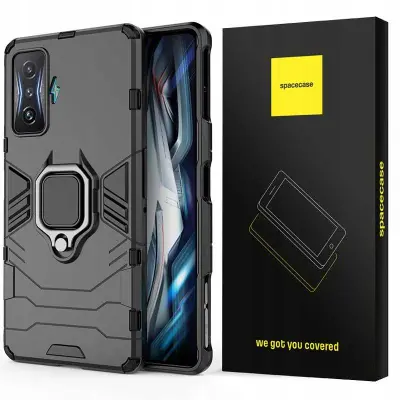 SPACECASE OVITEK ZA POCO F4 GT X-RING ČRN