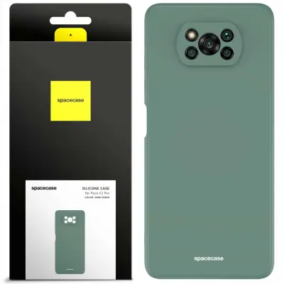 SPACECASE SILIKONSKI OVITEK POCO X3 PRO NFC TEMNO ZELEN