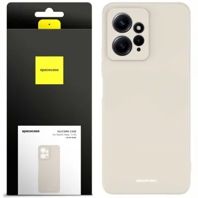 SILIKONSKI OVITEK SPACECASE ZA XIAOMI REDMI NOTE 12 4G BONE