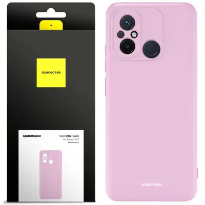 SILIKONSKI OVITEK SPACECASE ZA XIAOMI REDMI 12C LILAC COVER