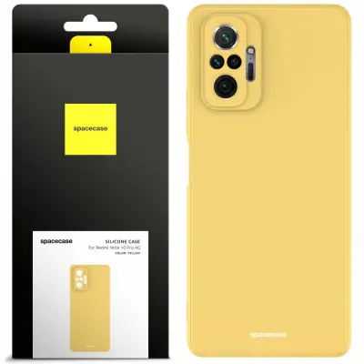 SILIKONSKI OVITEK SPACECASE ZA XIAOMI REDMI NOTE 10 PRO RUMEN