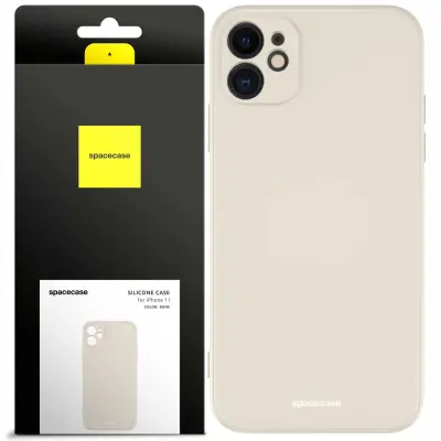 SPACECASE SILIKONSKI ZAŠČITNI OVITEK ZA IPHONE 11 BONE