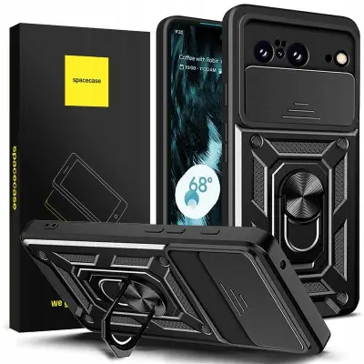 OVITEK SPACECASE ZA TELEFON GOOGLE PIXEL 8 ČRNO ZAŠČITA